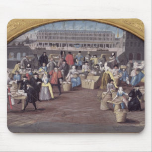 Poultry Market at Quai des Grands Augustins Mouse Pad