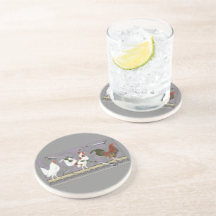 Poultry Painter Coaster