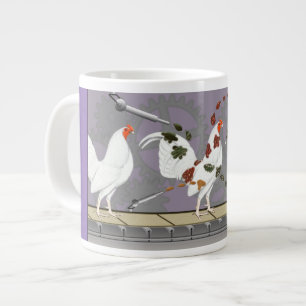 Poultry Painter Large Coffee Mug