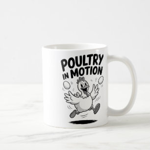 Poultry Pun Chicken Lover Hen Rooster Ranch  Coffee Mug