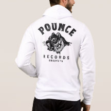 Pounce Records Zipped Hoodie