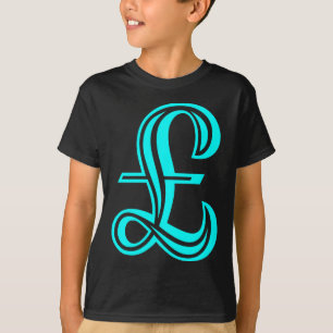Pound Sign - Cyan T-Shirt