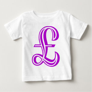 Pound Sign - Purple Baby T-Shirt