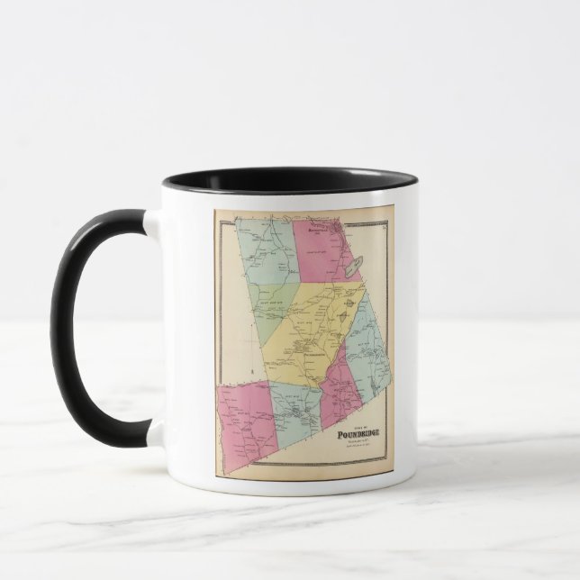 Poundridge, Town Mug (Left)