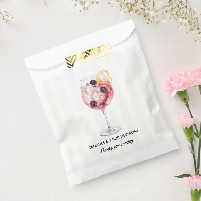 Pour Decisions Coastal Bachelorette Favour Bag (Sealed)