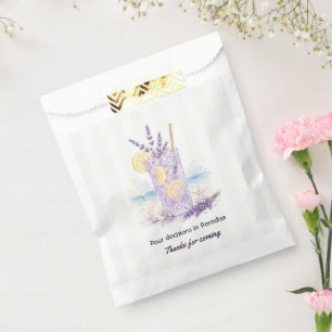 Pour Decisions in Paradise Lavender Cocktail Bach Favour Bag