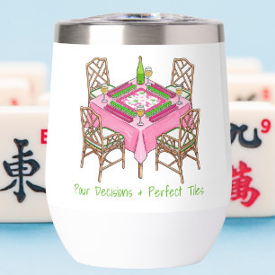 Pour Decisions & Perfect Tiles Preppy Mahjong