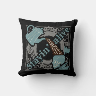 Pour the coffee in! cushion