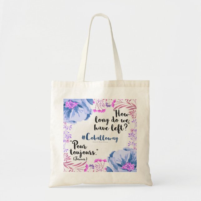 Pour Toujours Tote Bag (Front)
