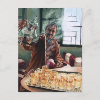 Poured Out - postcard