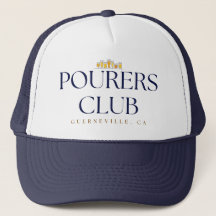 Pourers Club Trucker Hat – Glasses Row