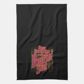 Pourin' Star Tea Towel