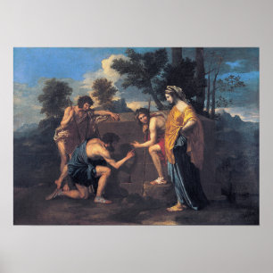 Poussin - And In Arcadia Ego Poster