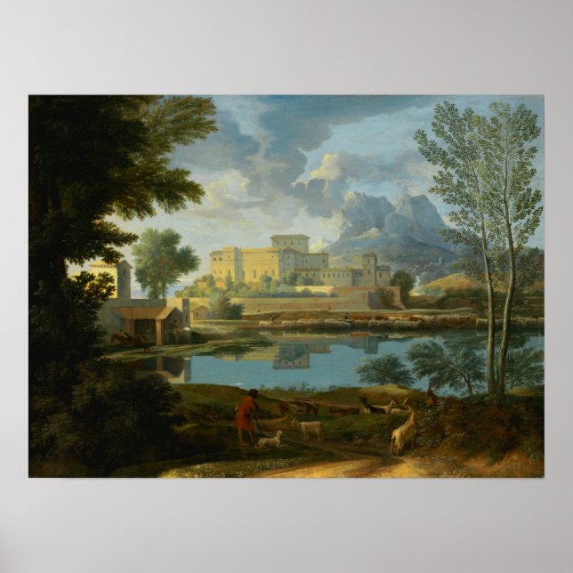 Poussin - French Landscape Poster (Front)