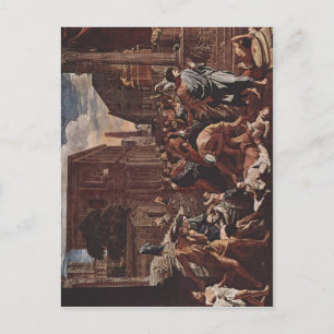 Poussin, Nicolas Die Pest von Azoth La Peste d'Asd Postcard