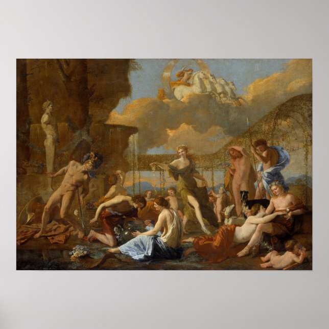 Poussin - The Empire Of Flora Poster (Front)