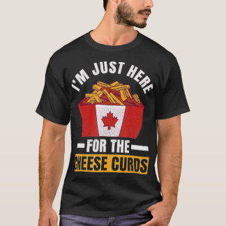 Poutine Design for a Canadian Poutine american T-Shirt