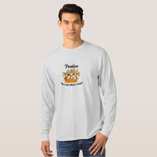 Poutine, The Canadian Salad - Basic Long Sleeve T- T-Shirt