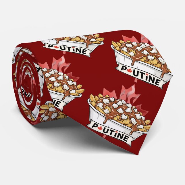 Poutine Tie (Rolled)