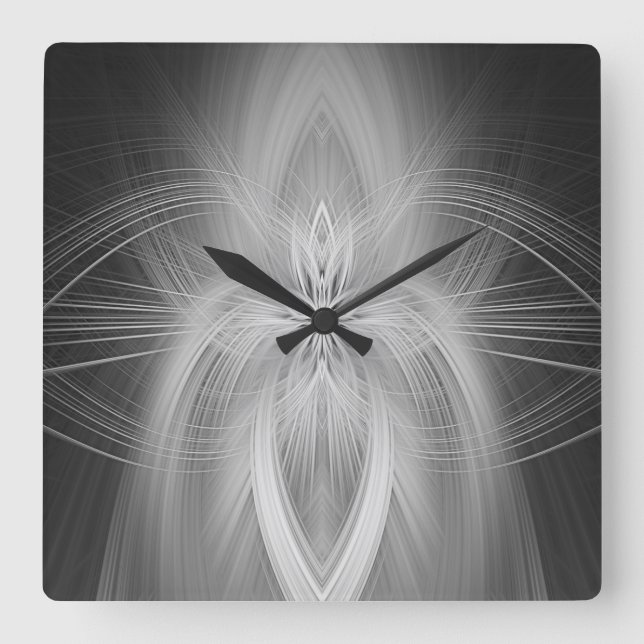 Pouting Pleasure  Square Wall Clock (Front)