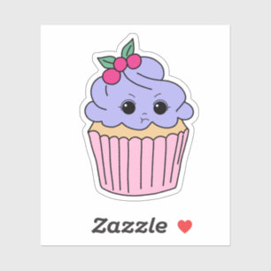 Pouty Berry Cupcake