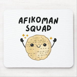 Pover Afikoman Squad Cute Pesach Toddler Kids Mouse Pad