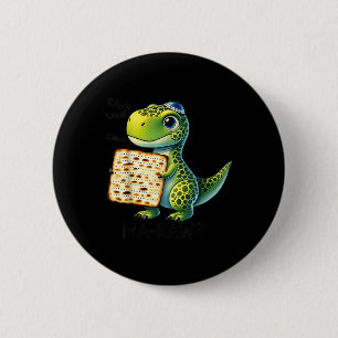 Pover Maror Ma-roar Dinosaur Funny Pesach Toddler 6 Cm Round Badge