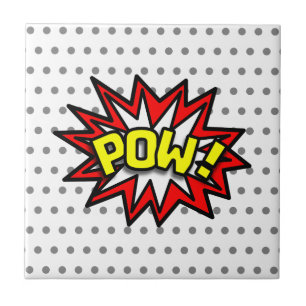 POW! CERAMIC TILE