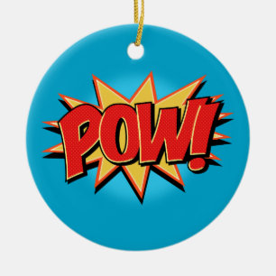 Pow! Ceramic Tree Decoration