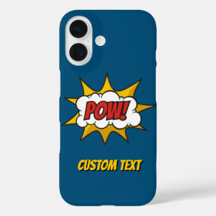 Pow Comic Sound Effect iPhone 16 Case