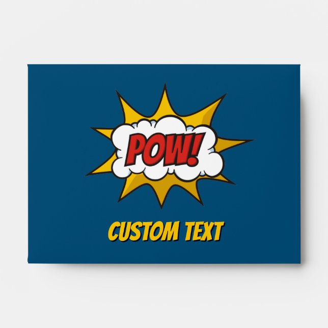 Pow Comic Sound Effect Envelope (Front)