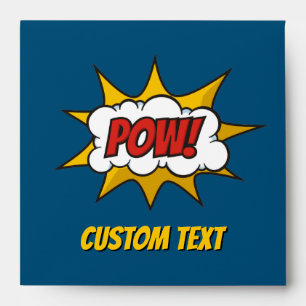 Pow Comic Sound Effect Envelope