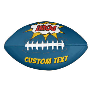 Pow Comic Sound Effect Football