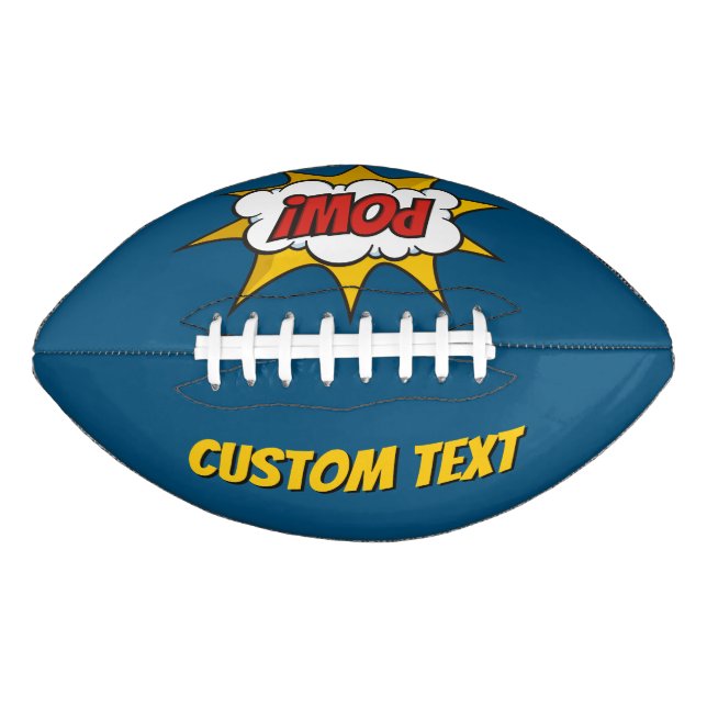 Pow Comic Sound Effect Football (Front)