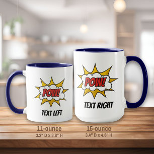 Pow Comic Sound Effect Mug