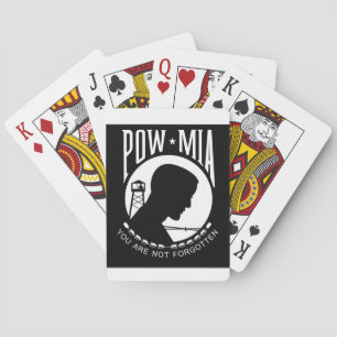 POW Flag Playing Cards
