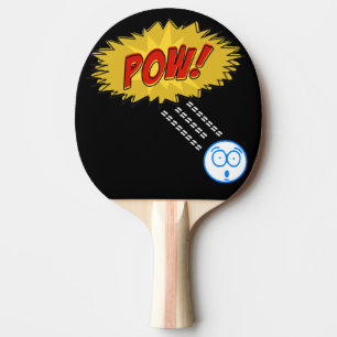 Pow Funny Ping Pong Paddle