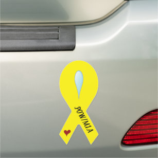 POW/MIA Awareness Ribbon Car Magnet