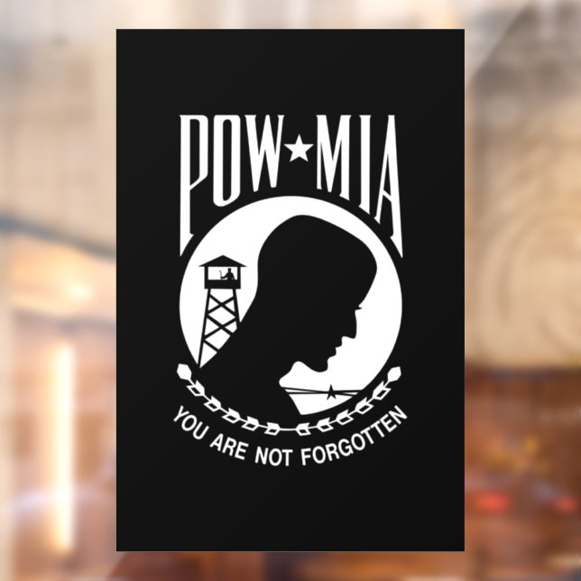 POW MIA Flag: Missing Soldiers of Vietnam War, WW2 (Sheet 2)