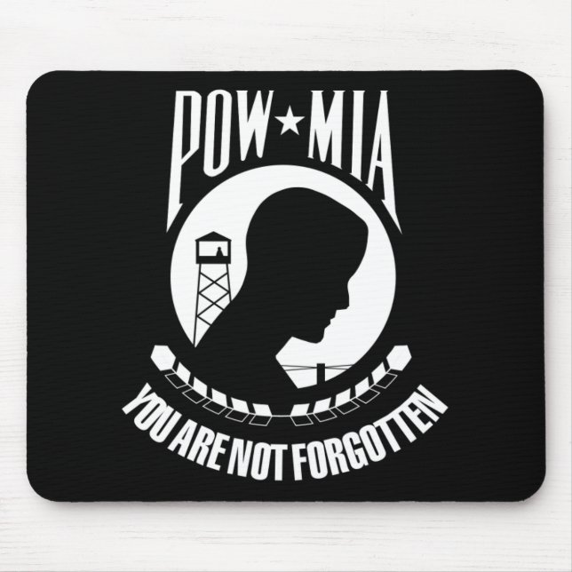 POW*MIA Flag Mouse Pad (Front)