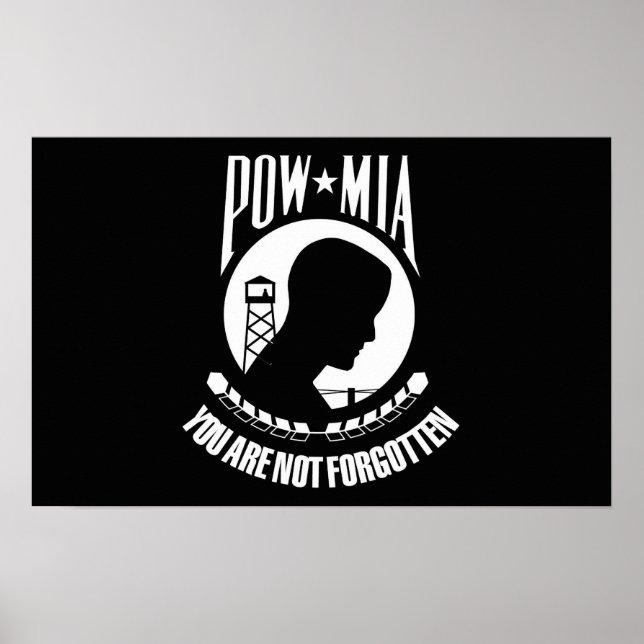 POW-MIA flag Poster (Front)