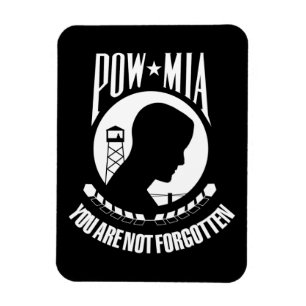 POW - MIA Flexable Magnet