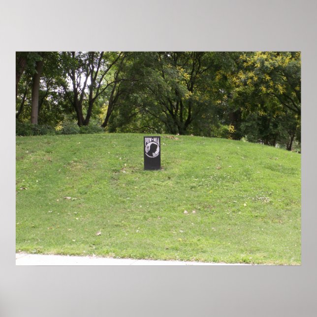 POW-MIA Memorial Poster (Front)