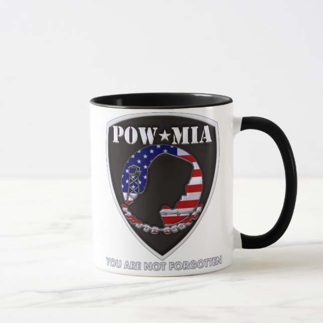 POW MIA - Shield Mug (Right)