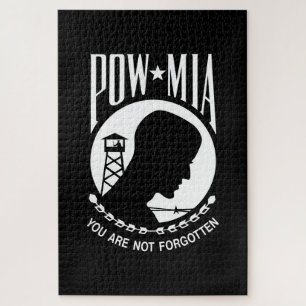 POW * MIA, US Servicemen & Allies of War Jigsaw Puzzle