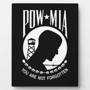 POW * MIA, US Servicemen & Allies of War Plaque