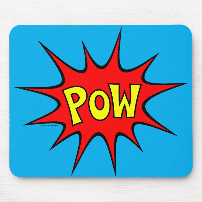 Pow! Mouse Pad (Front)