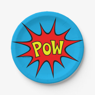 POW! PAPER PLATE