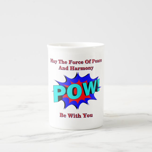POW! Peace And Harmony Speciality Mug (Front)
