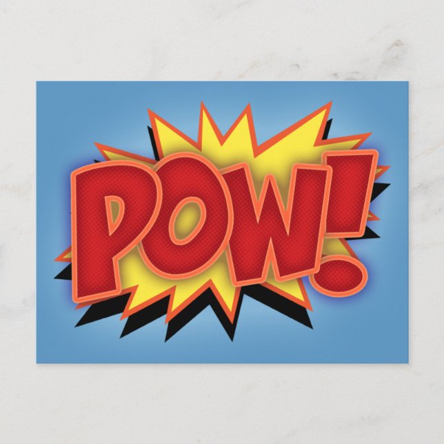 Pow! Postcard (Front)
